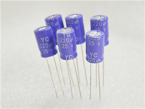 In-line Aluminum Electrolytic Capacitor